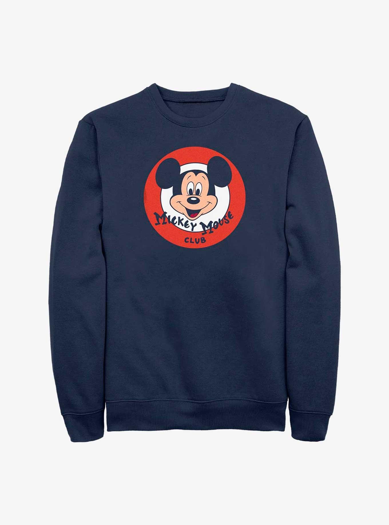 Disney 100 Mickey Mouse Club Sweatshirt, NAVY, hi-res