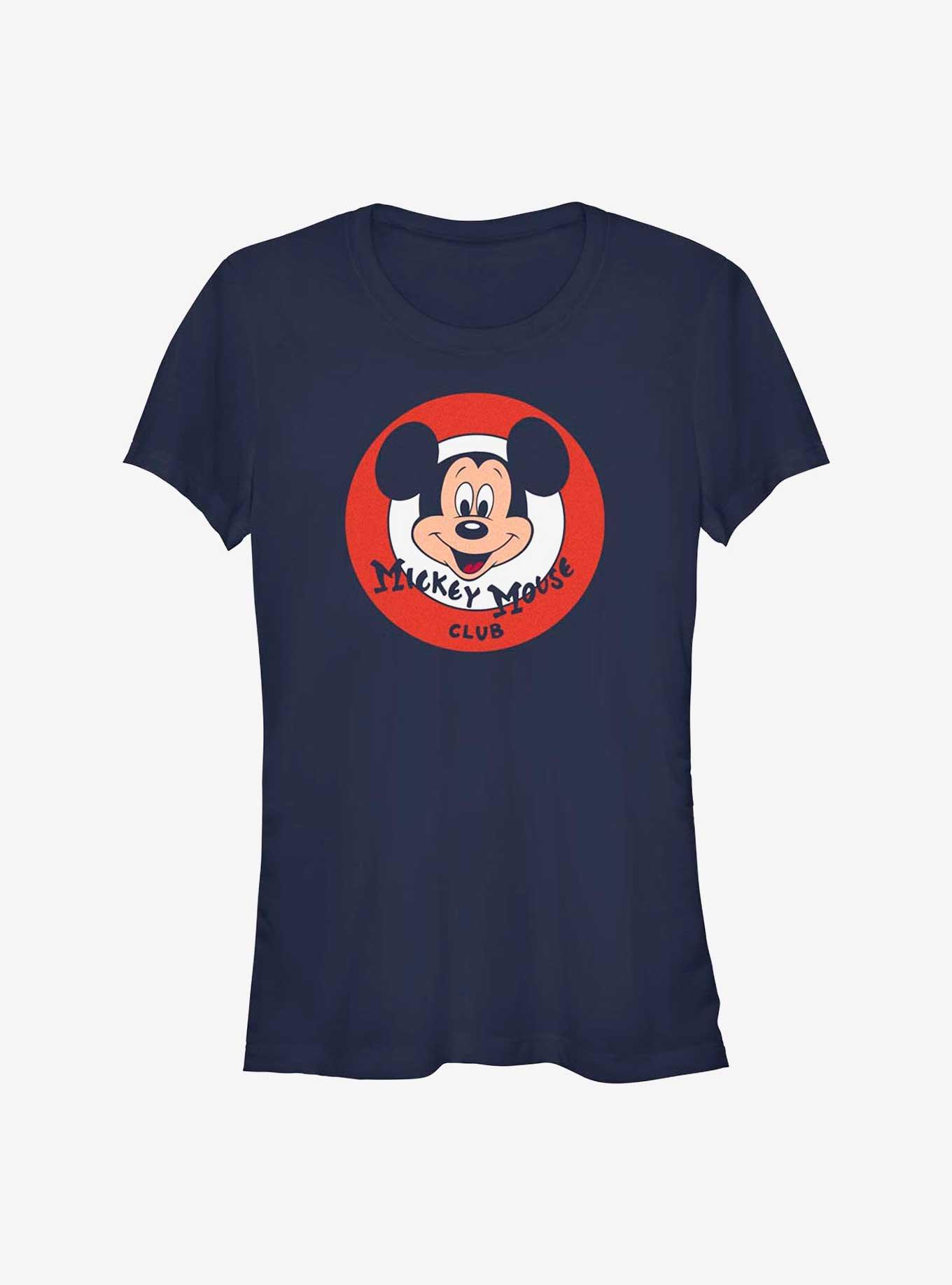 Disney 100 Mickey Mouse Club Girls T-Shirt, NAVY, hi-res