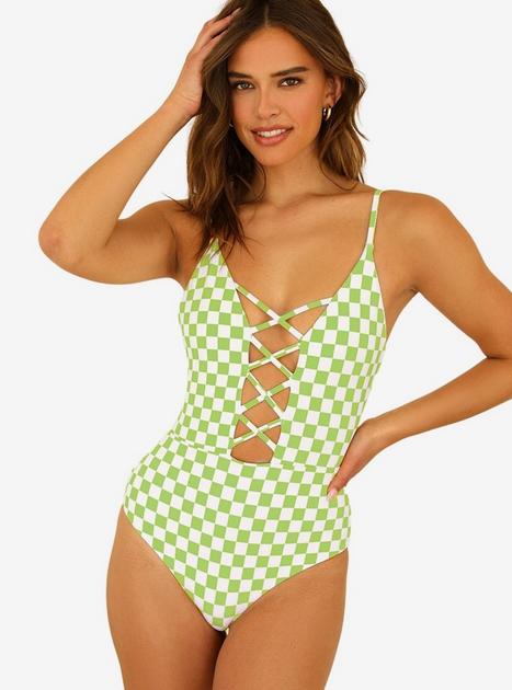 Hot topic cheap checkered swimsuit