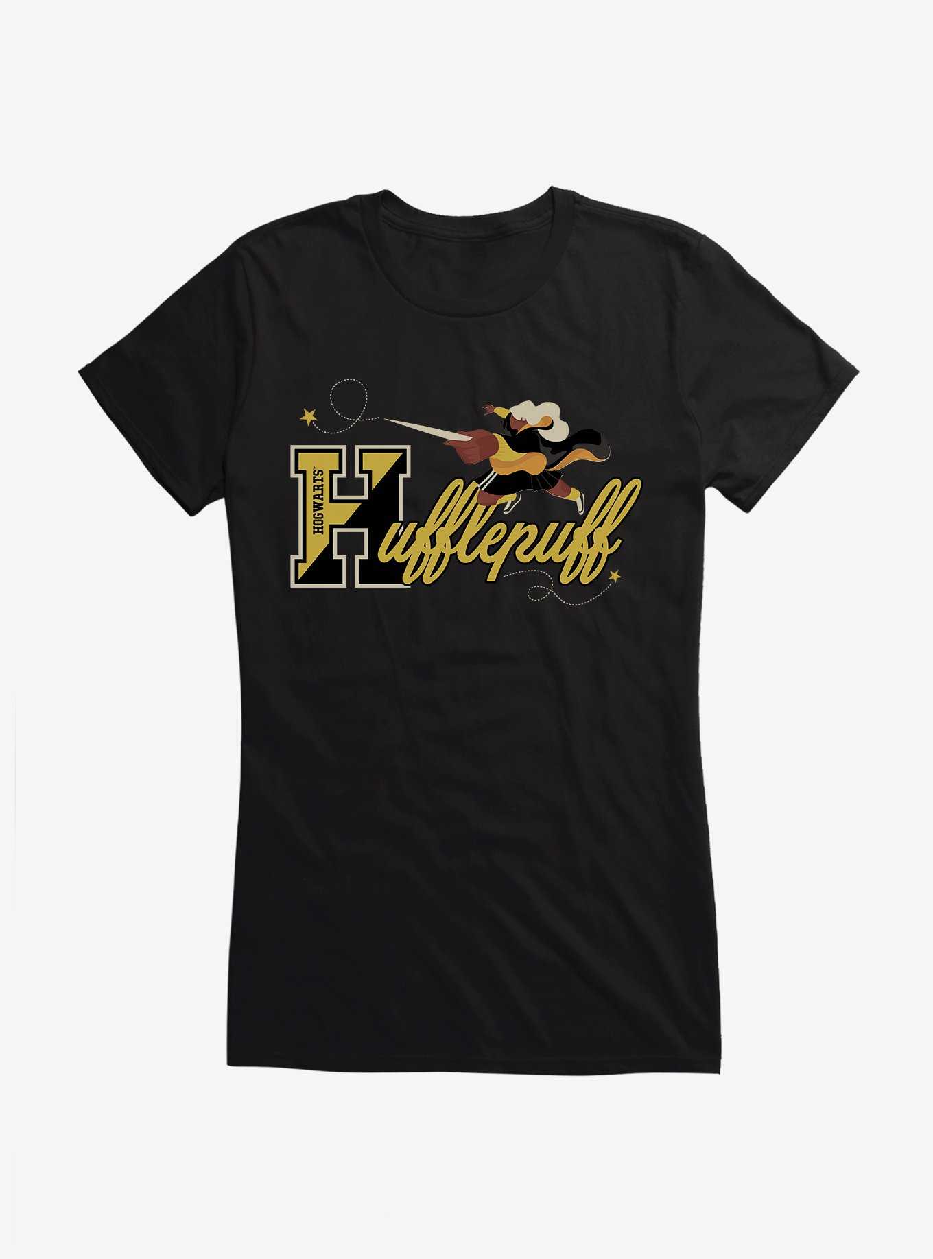 Harry Potter Team Spirit Hufflepuff Magic Girls T-Shirt, , hi-res