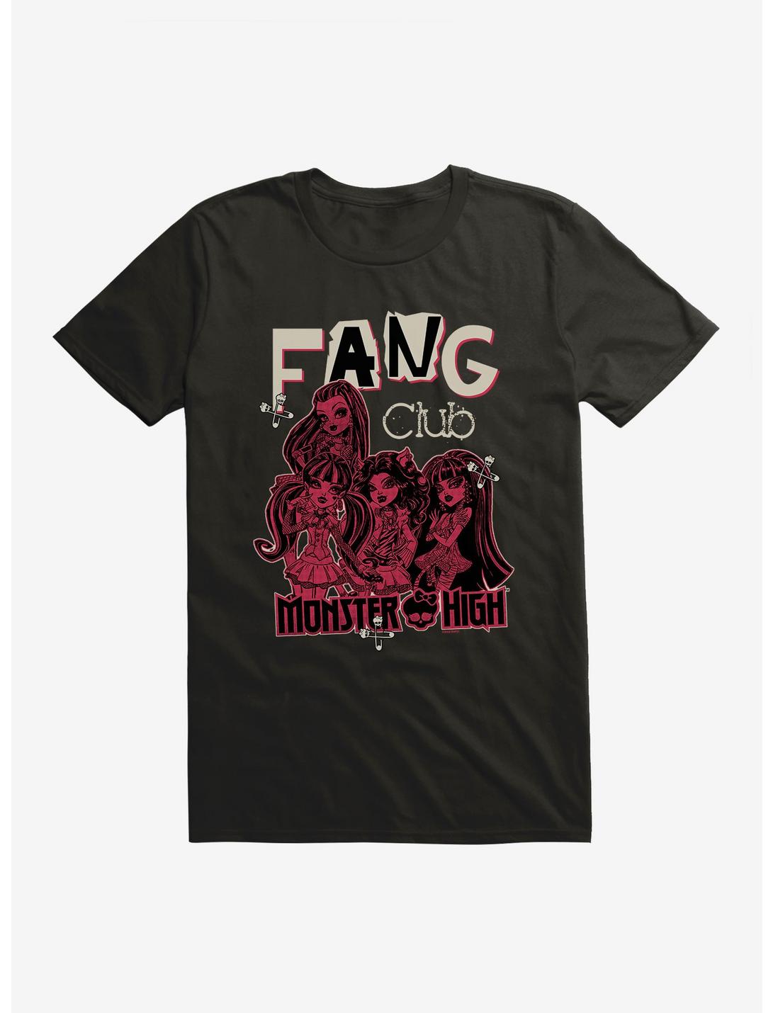 Monster High Fang Club Group T-Shirt, BLACK, hi-res