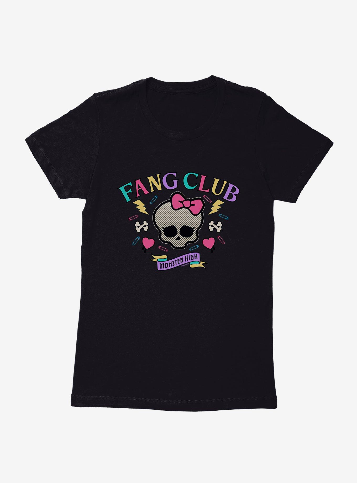 Monster High Fang Club Womens T-Shirt, BLACK, hi-res