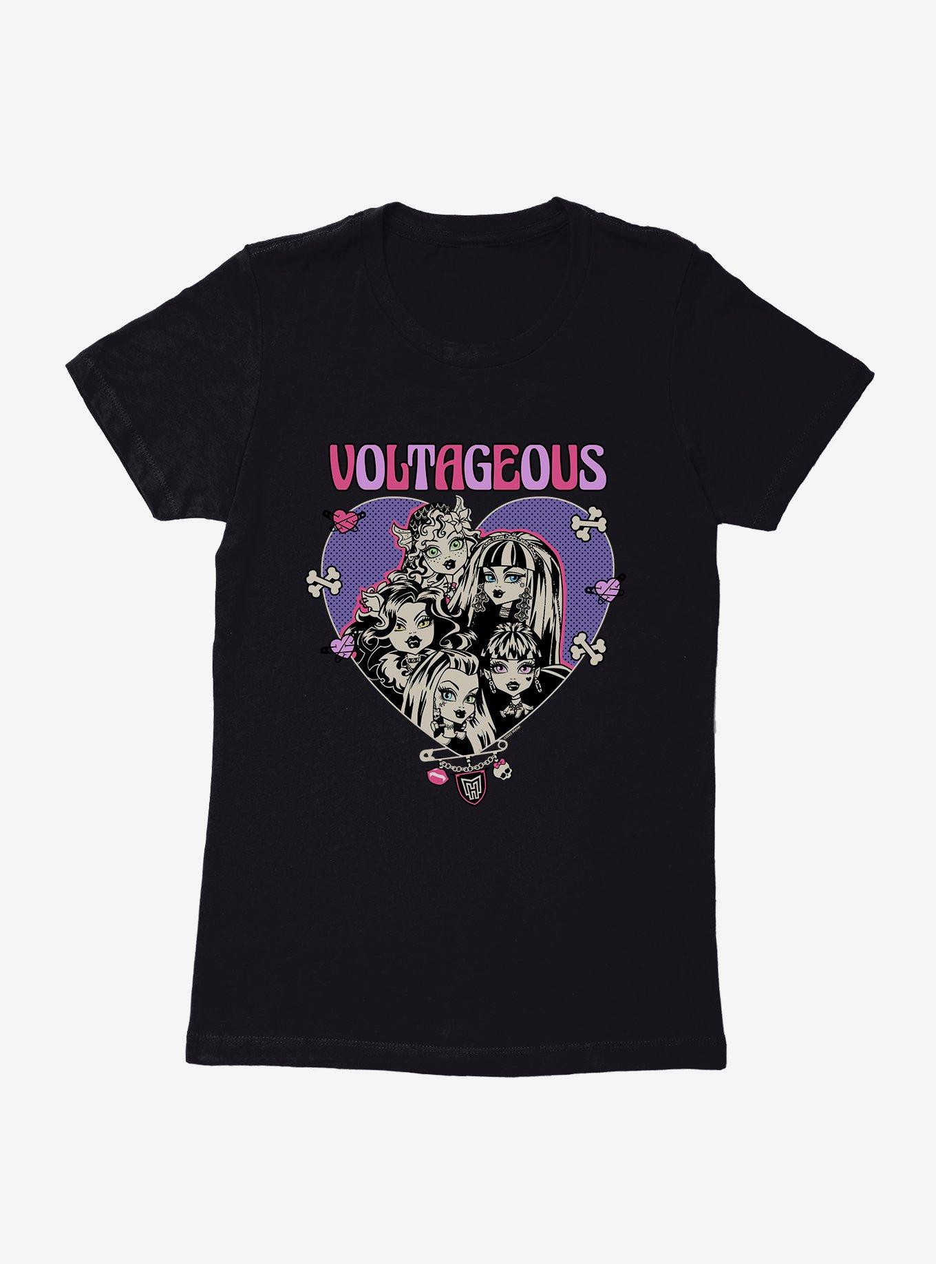 Monster High Voltageous Group Pose Womens T-Shirt, , hi-res