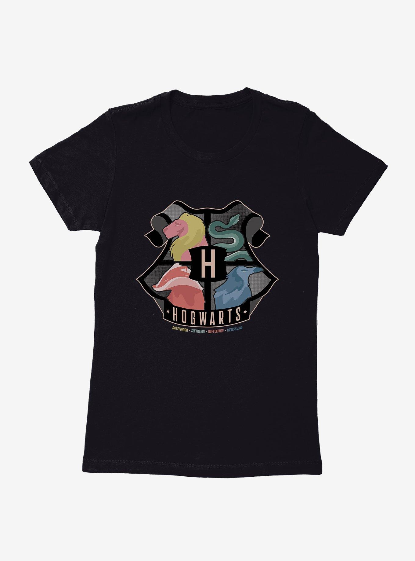 Harry Potter Team Spirit Hogwarts Shield Womens T-Shirt, , hi-res