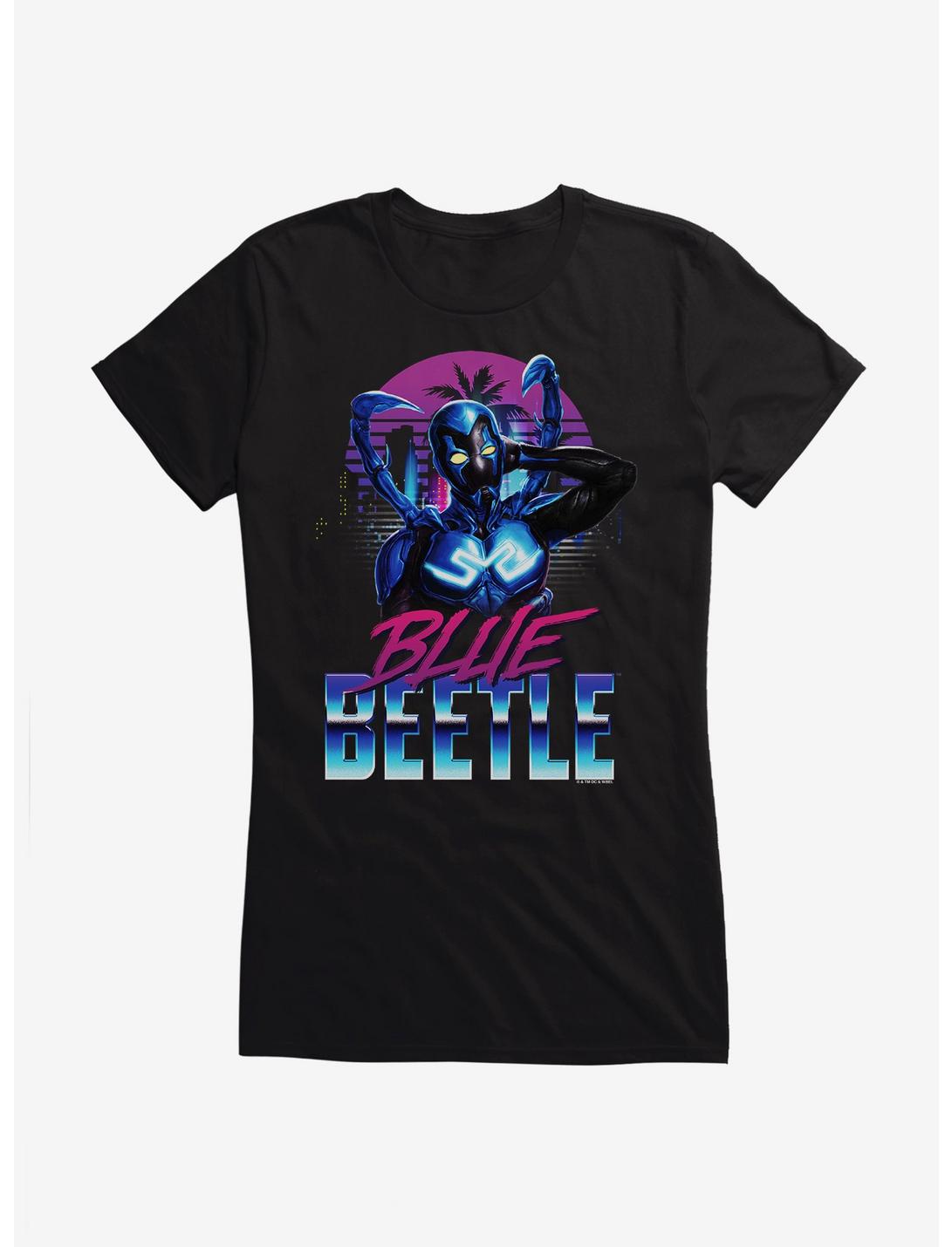 Blue Beetle Palmera City Sunset Girls T-Shirt, , hi-res