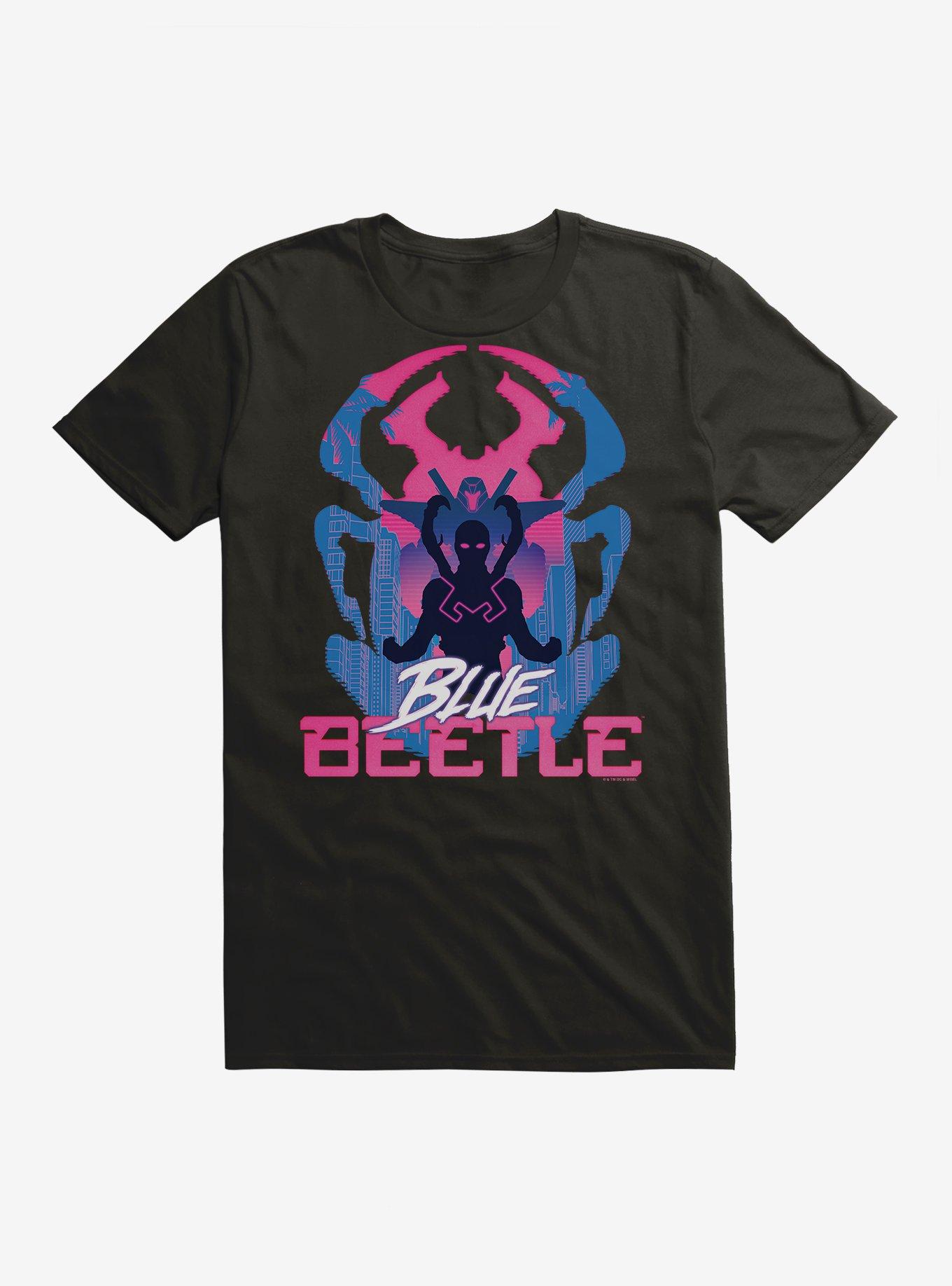 Blue Beetle Palmera City Logo T-Shirt