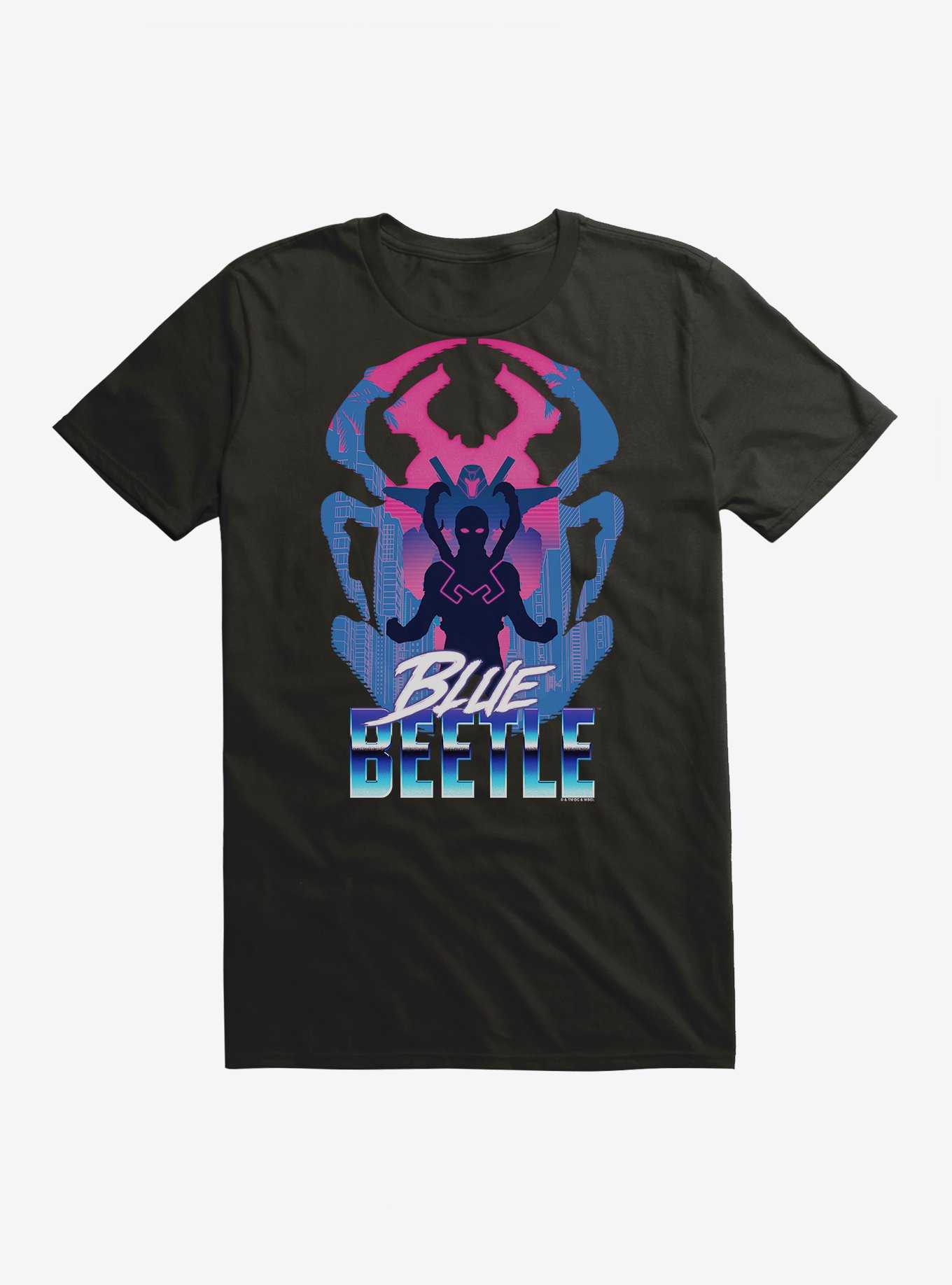 Blue Beetle Palmera City Blue Logo T-Shirt, , hi-res