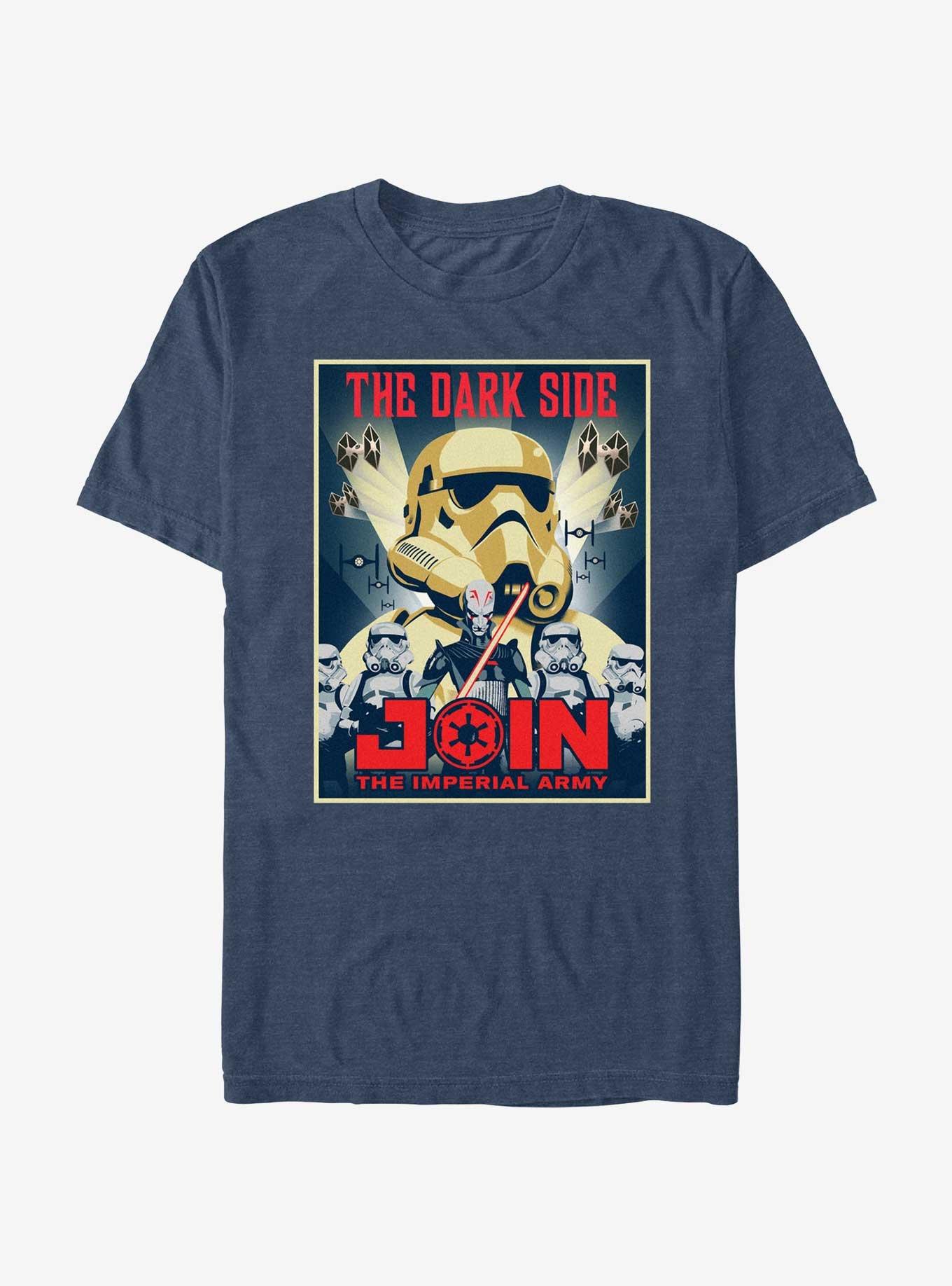 Star Wars: Rebels Join The Imperial Army Dark Side Poster T-Shirt, , hi-res