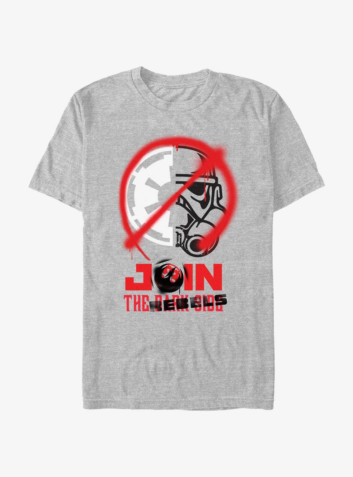 Star Wars: Rebels Join The Rebels Dual Logo T-Shirt Hot Topic Web Exclusive, ATH HTR, hi-res