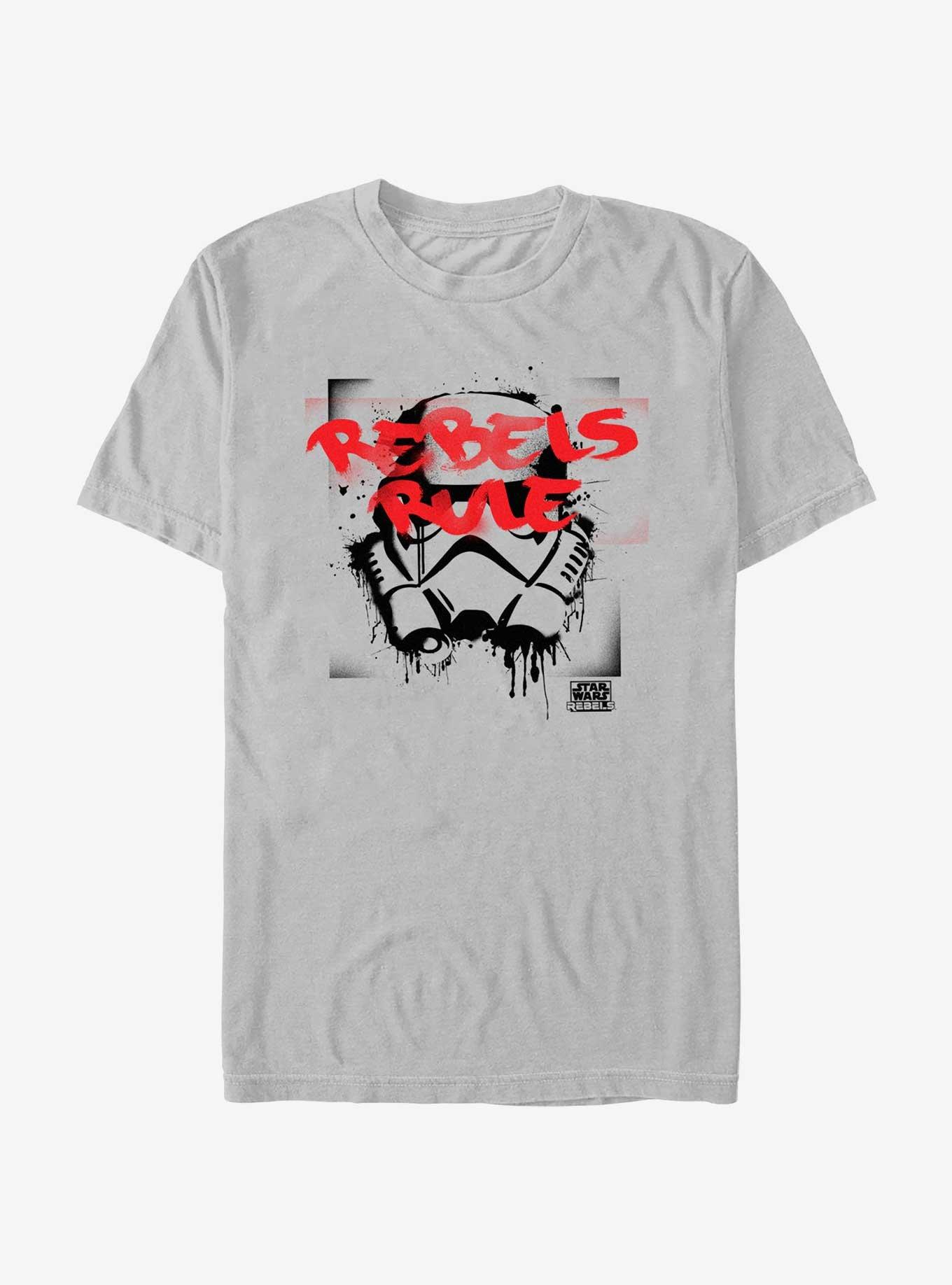 Star Wars: Rebels Spray Paint Rebels Rule T-Shirt, , hi-res