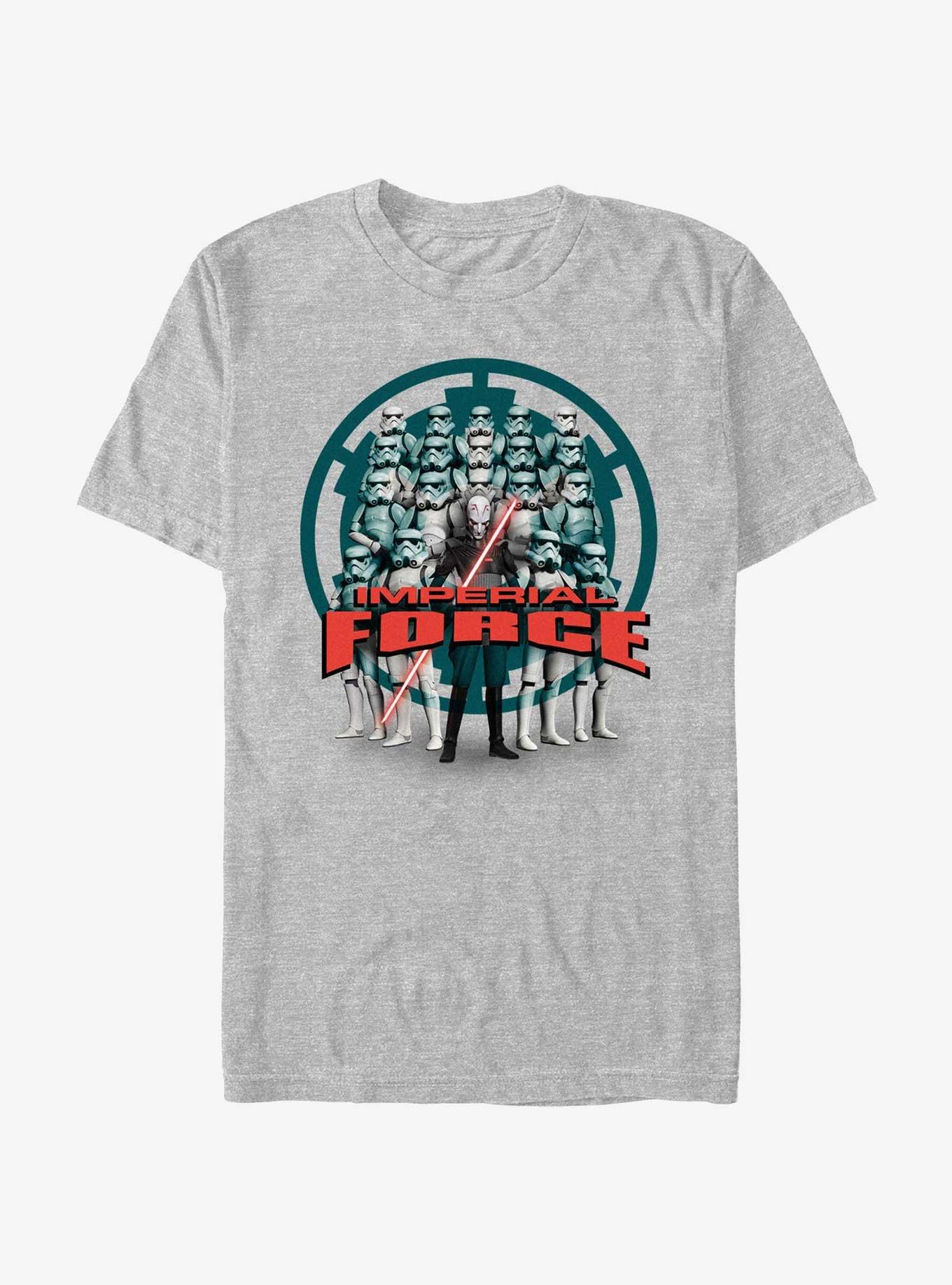 Star Wars: Rebels Inquisitor Imperial Force T-Shirt, ATH HTR, hi-res