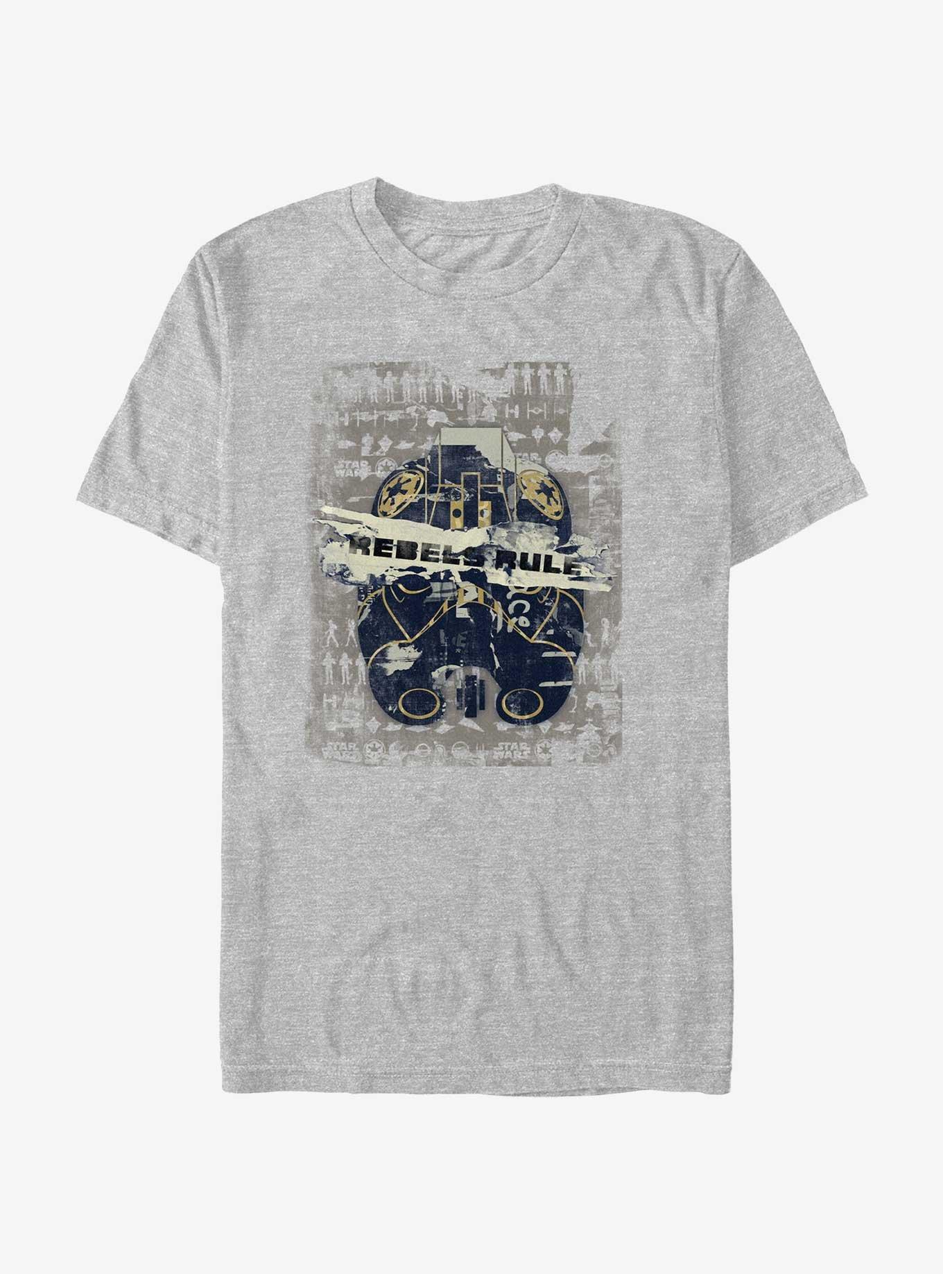 Star Wars: Rebels Imperial Helmet Rebels Rule T-Shirt, ATH HTR, hi-res