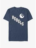 Star Wars: Rebels Rebel Logo T-Shirt, NAVY HTR, hi-res