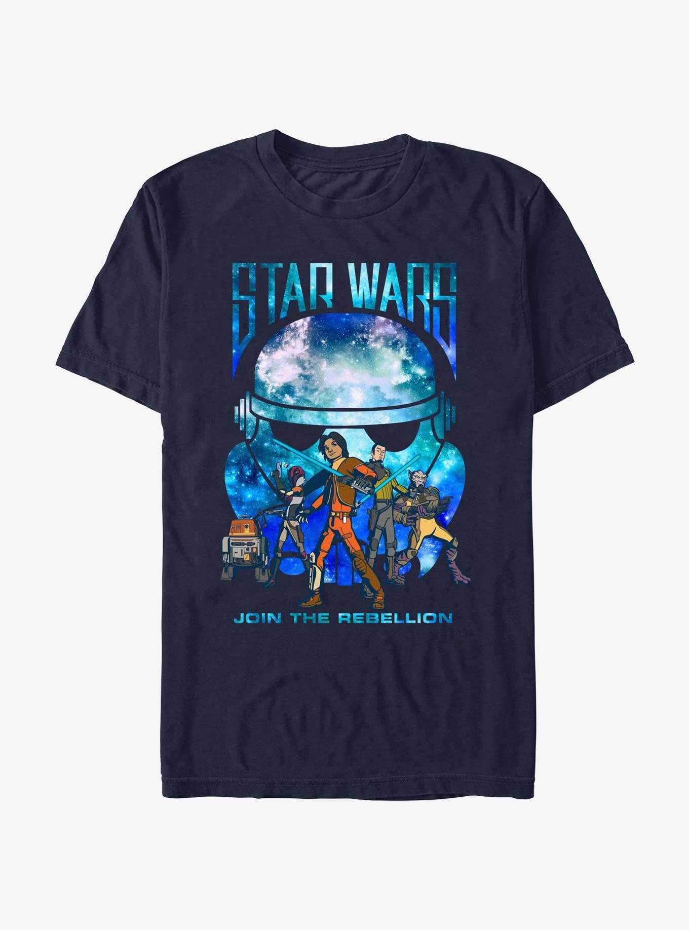 Star Wars: Rebels Space Between T-Shirt, NAVY, hi-res