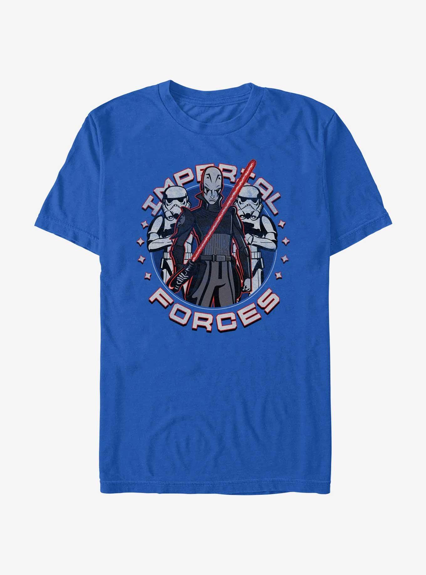 Star Wars: Rebels Tyrant On Duty T-Shirt, ROYAL, hi-res