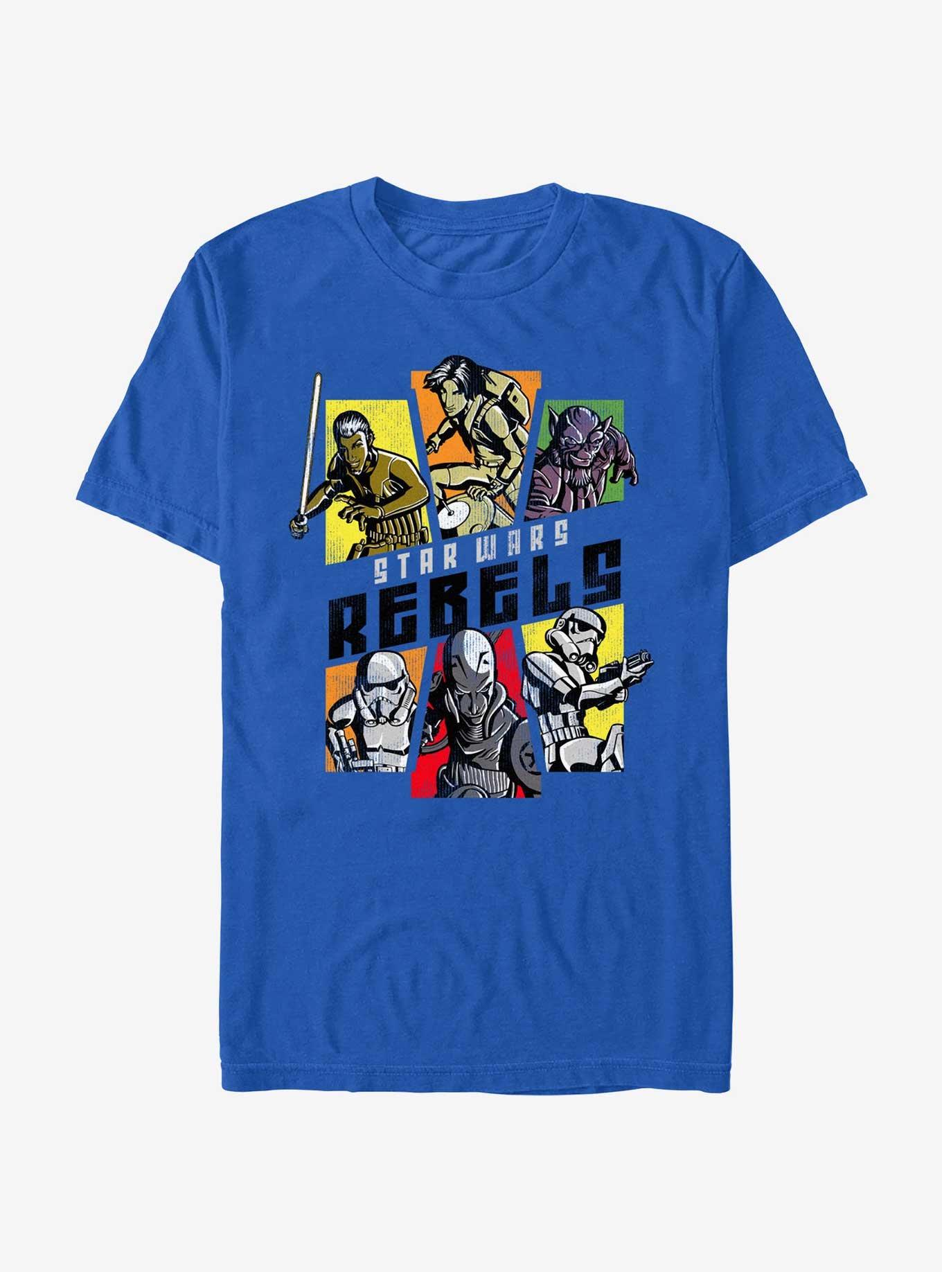 Star Wars: Rebels Day Of The Rebels T-Shirt, ROYAL, hi-res