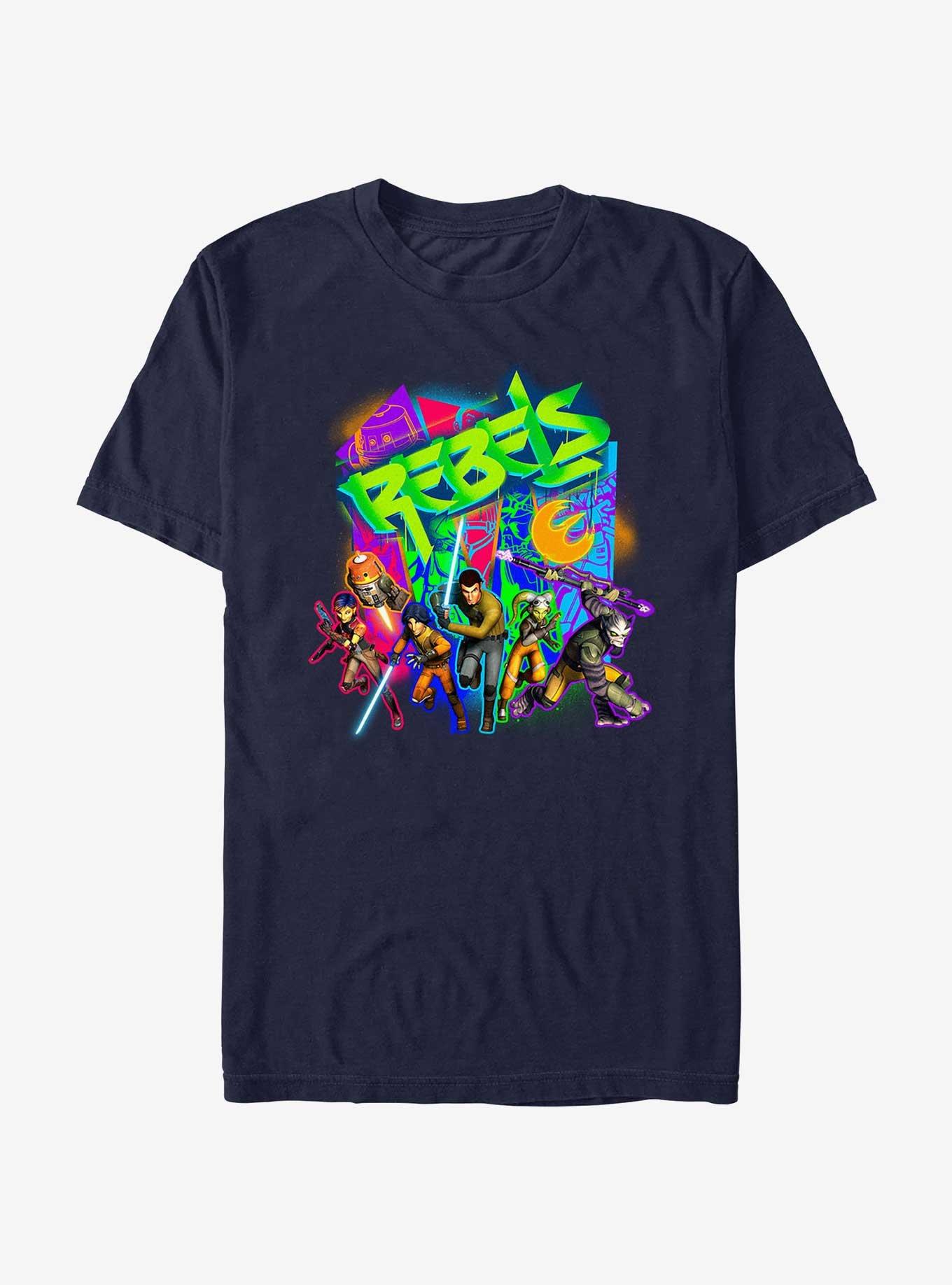 Star Wars: Rebels Rebels Run T-Shirt, NAVY, hi-res