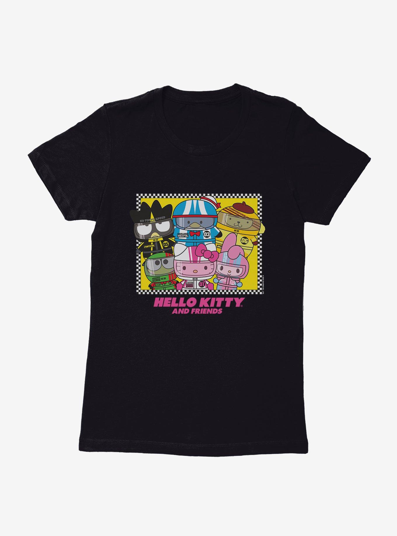 Hello Kitty And Friends Tokyo Speed Racers Womens T-Shirt, BLACK, hi-res