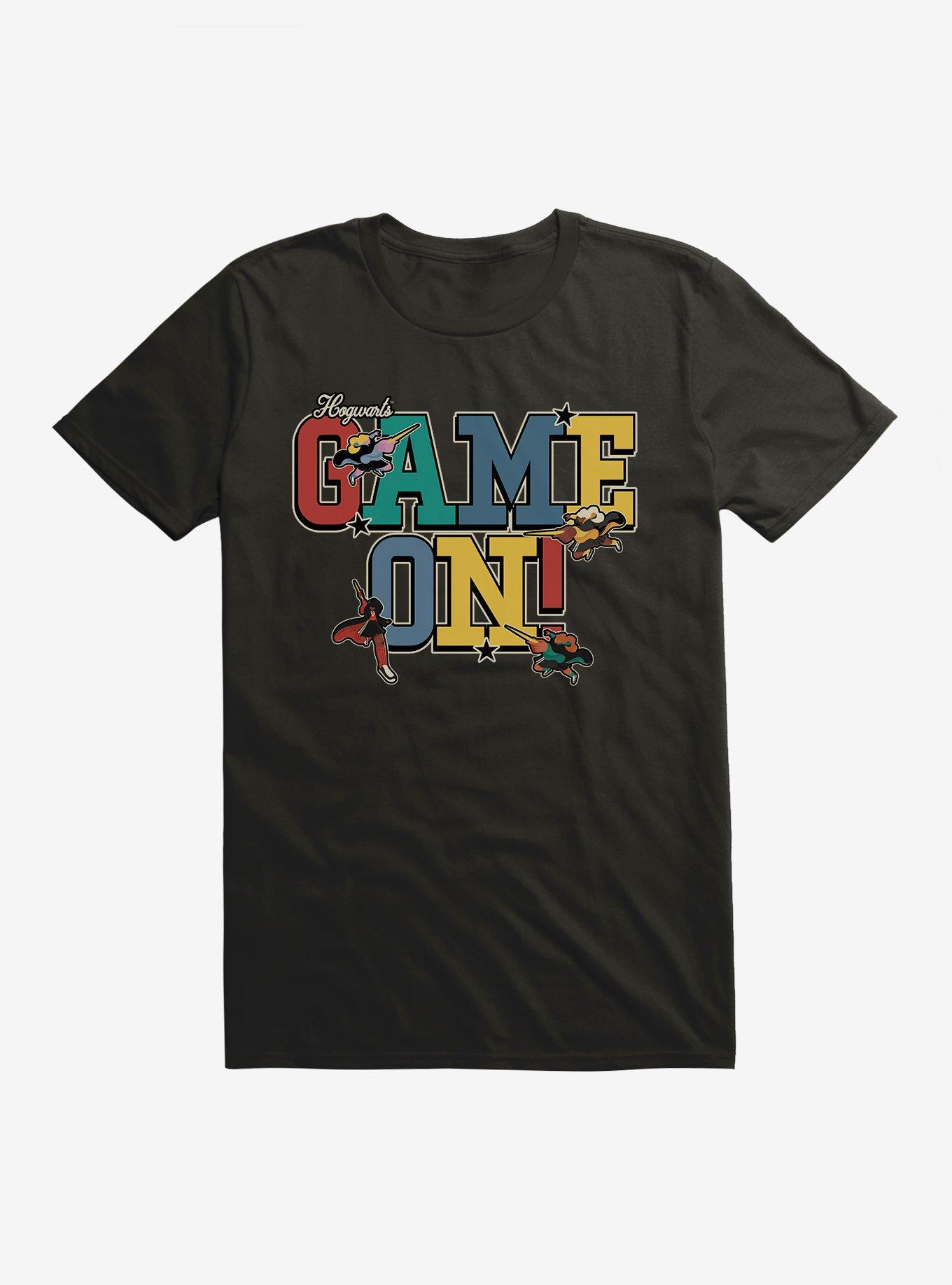 Harry Potter Team Spirit Game On T-Shirt, BLACK, hi-res