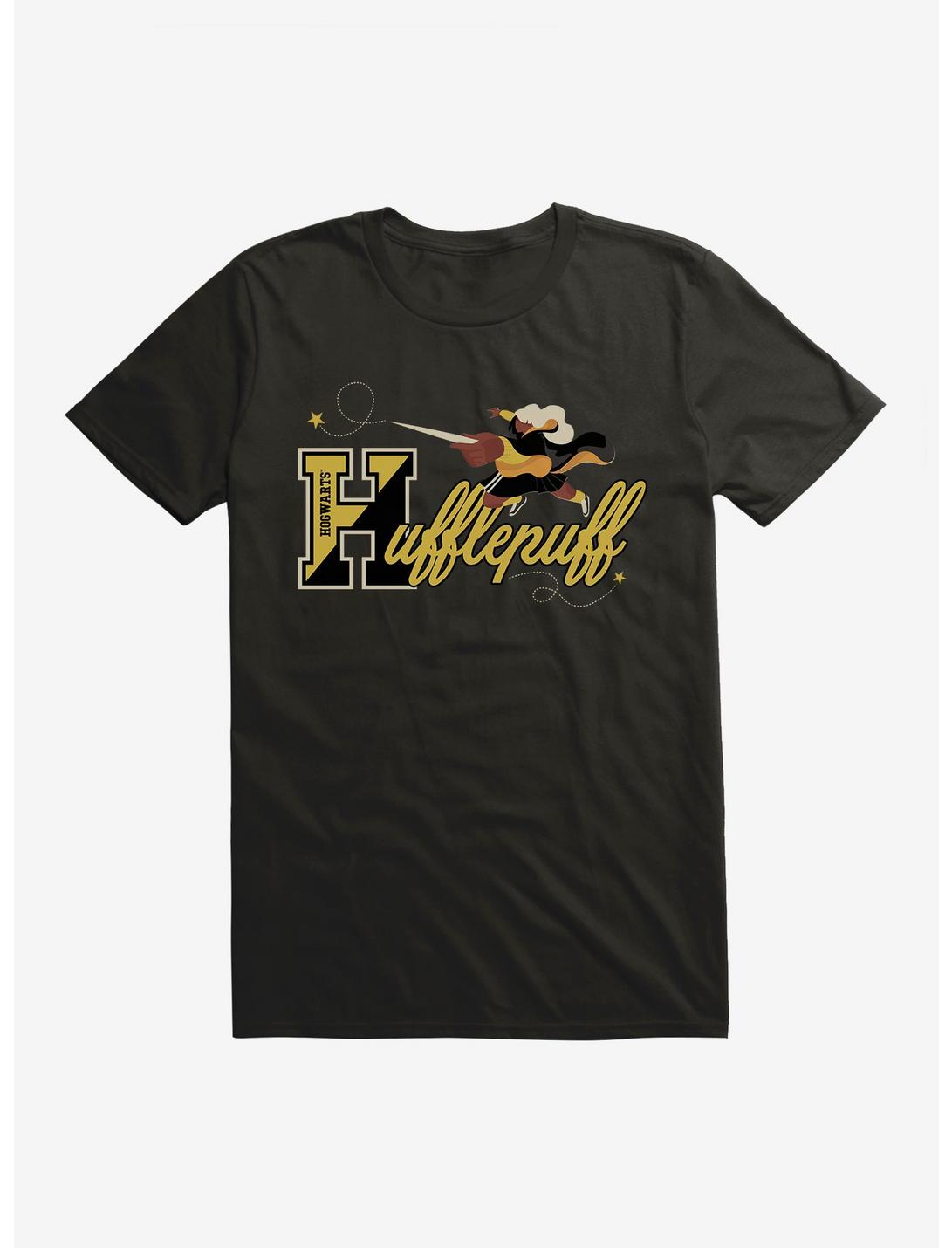 Harry Potter Team Spirit Hufflepuff Magic T-Shirt, BLACK, hi-res