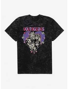 Monster High Voltageous Group Pose Mineral Wash T-Shirt, , hi-res