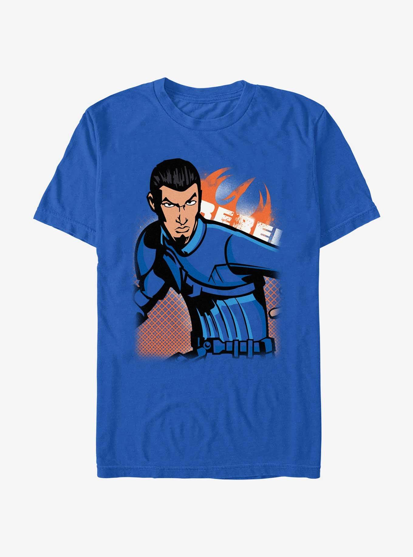 Star Wars: Rebels Kanan Jarrus T-Shirt, ROYAL, hi-res