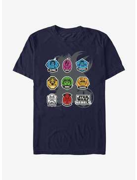 Star Wars: Rebels Rebel Badges T-Shirt, , hi-res