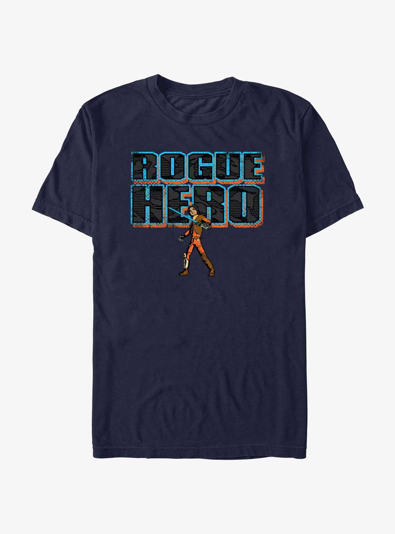 Star Wars: Rebels Rogue Hero T-Shirt, NAVY, hi-res