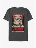 Star Wars: Rebels Join The Imperial Force Army Poster T-Shirt BoxLunch Web Exclusive, CHARCOAL, hi-res