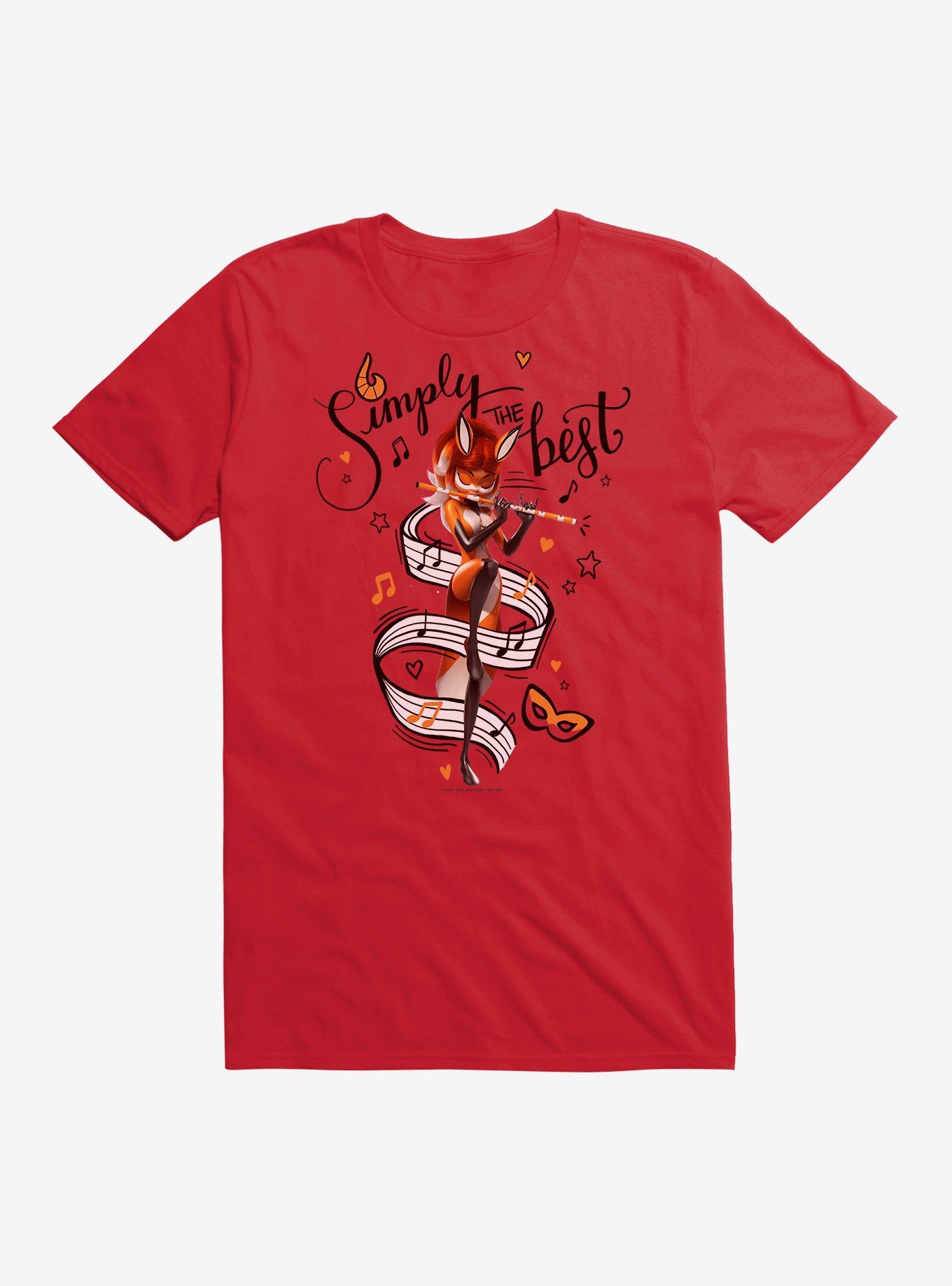 Miraculous: Tales of Ladybug & Cat Noir Rena Rouge T-Shirt, RED, hi-res
