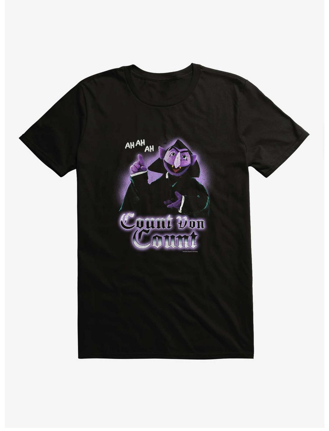 Sesame Street Count Von Count T-Shirt, BLACK, hi-res