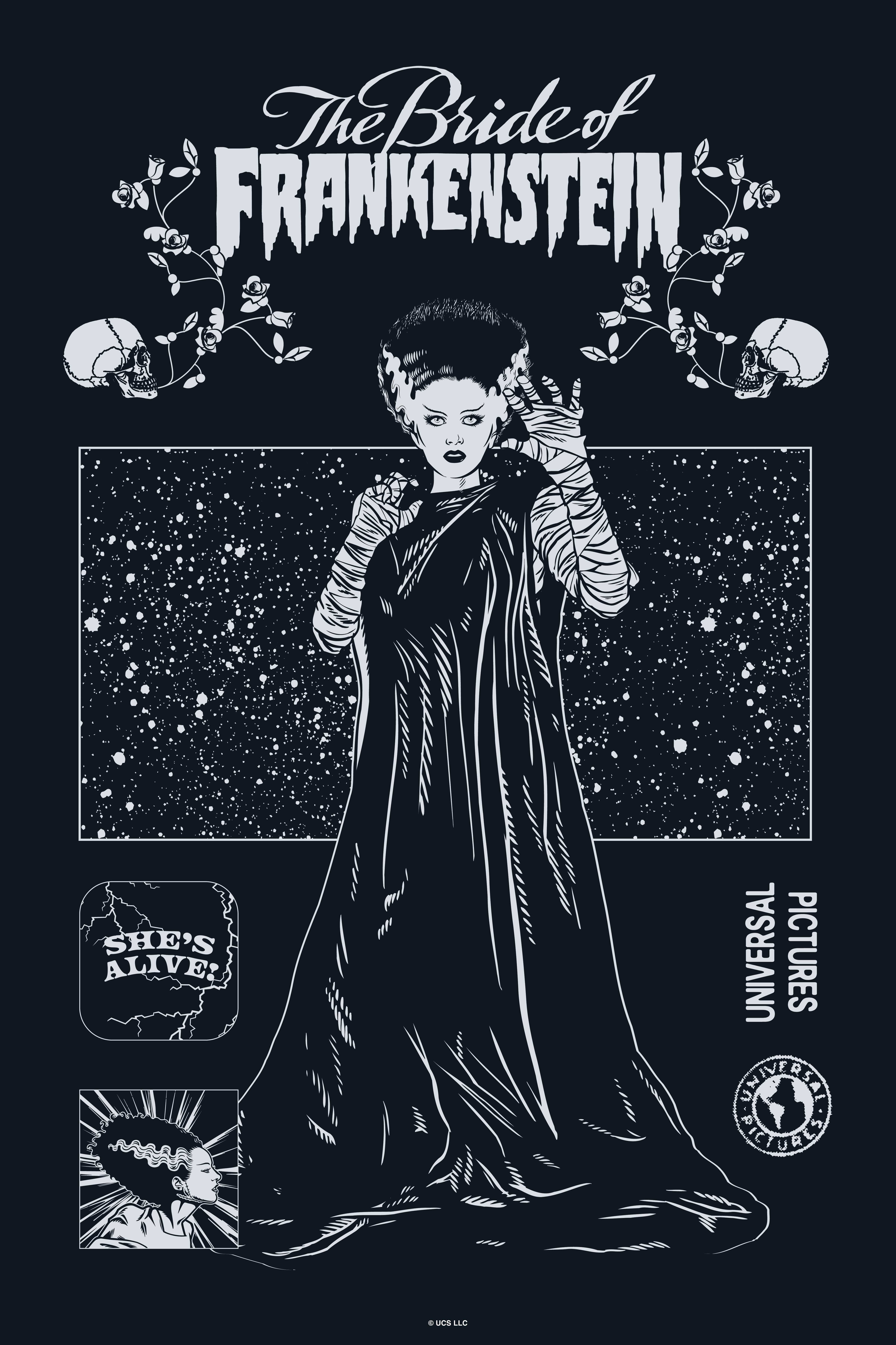 The Bride Of Frankenstein She's Alive! Poster, , hi-res