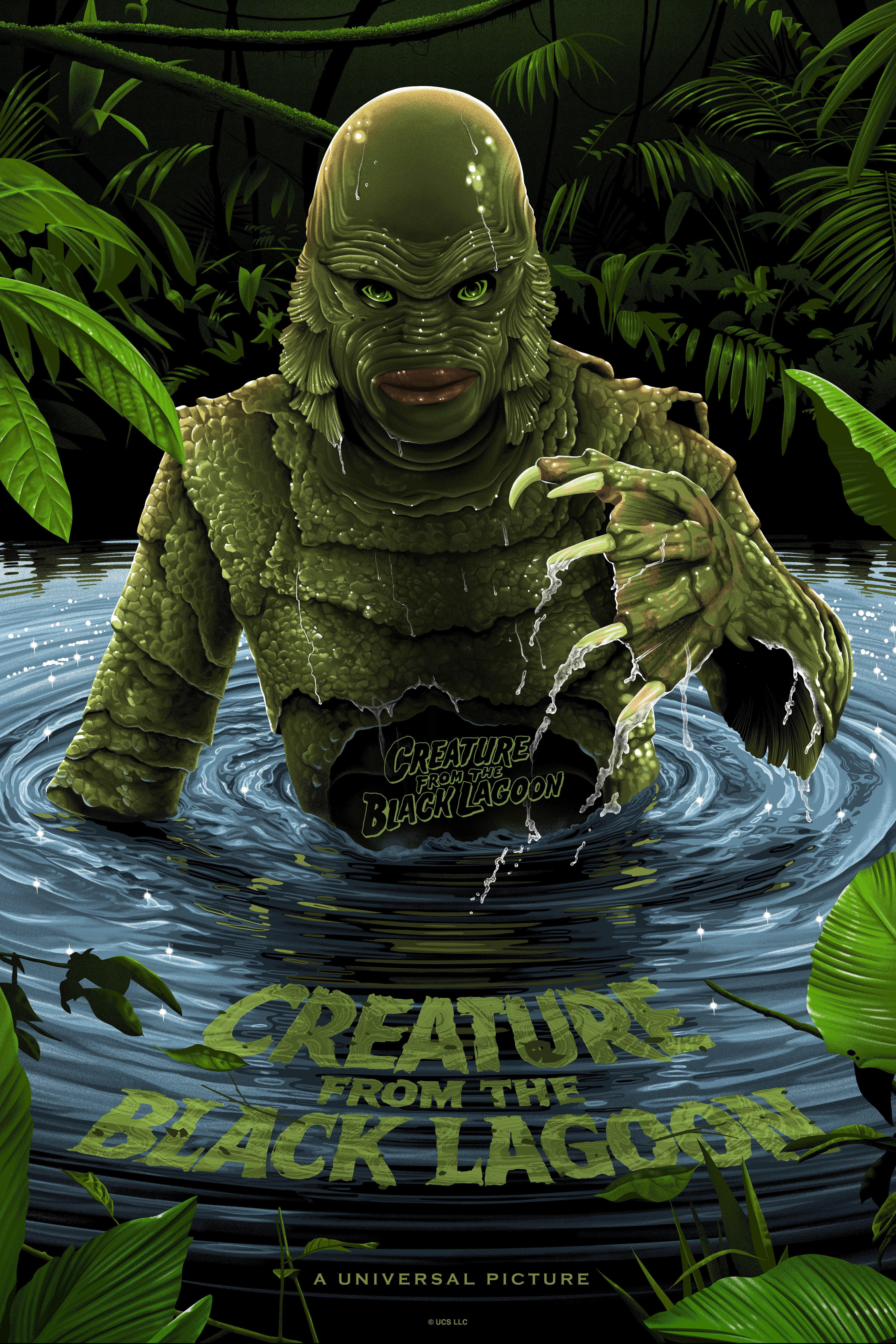 Universal Monsters Creature from the Black Lagoon Poster Mug