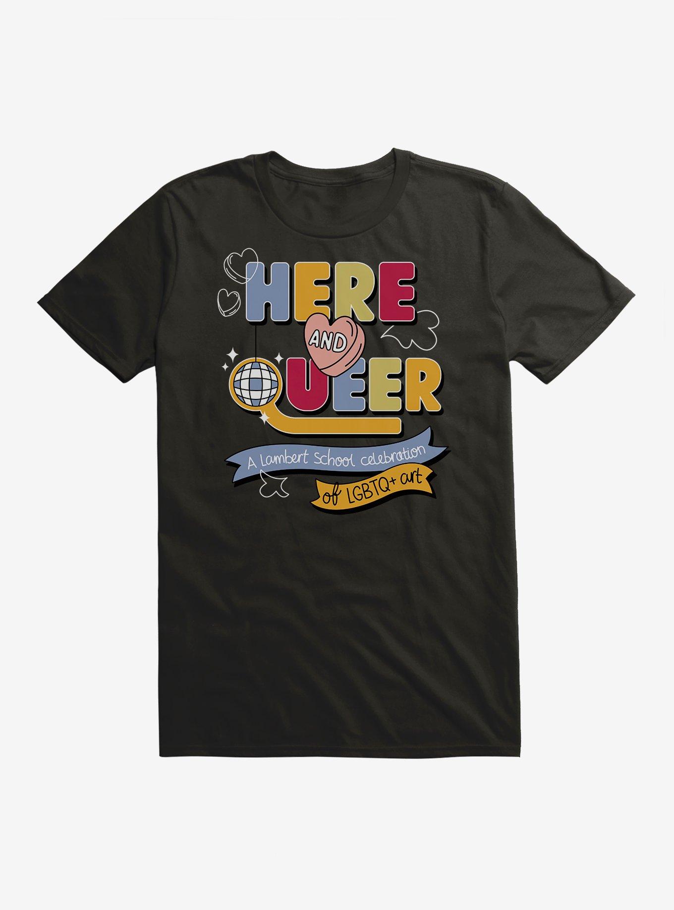 Heartstopper Here And Queer T-Shirt