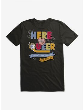 Heartstopper Here And Queer T-Shirt, , hi-res