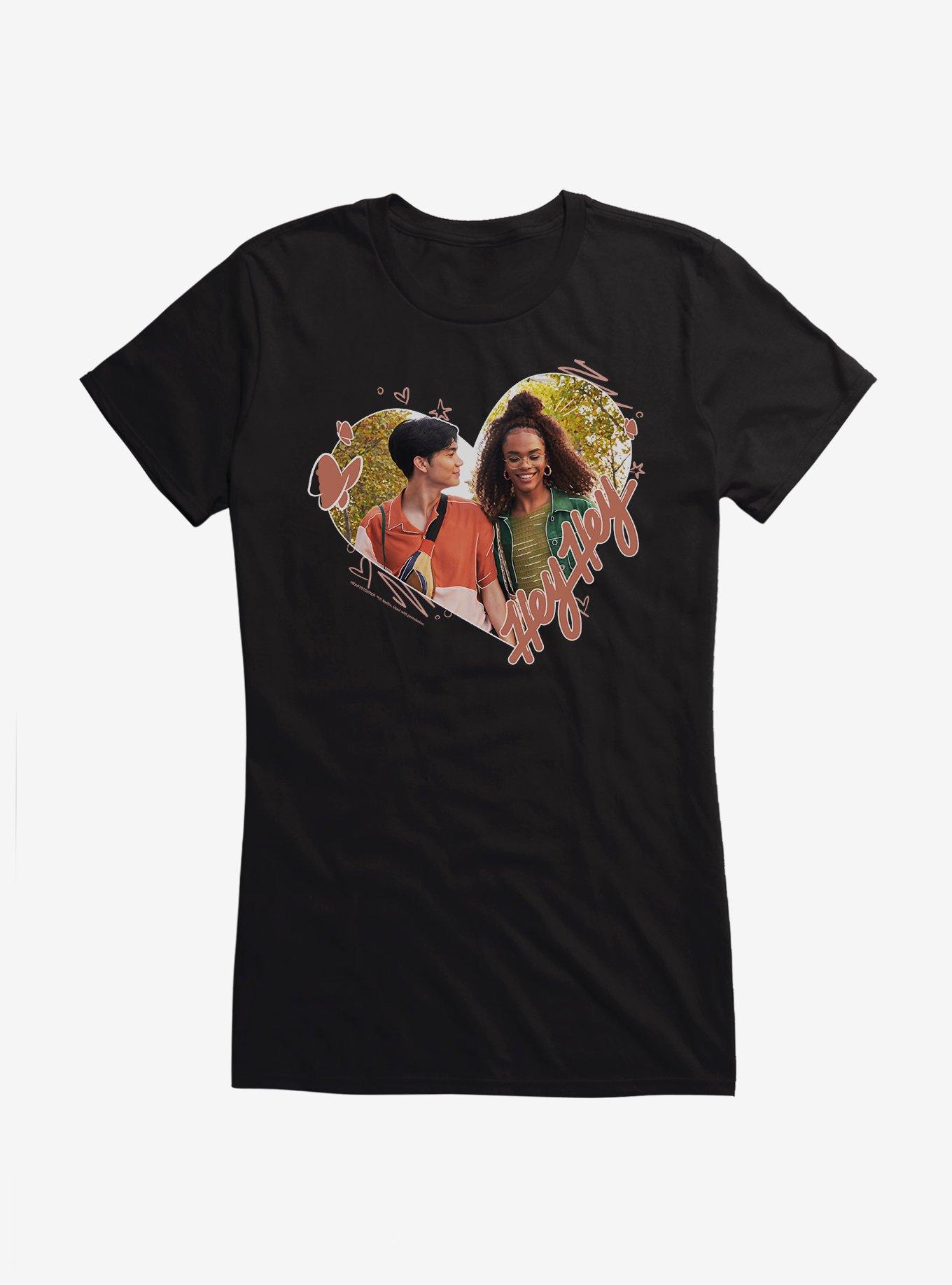 Heartstopper Hey Elle And Tao Girls T-Shirt