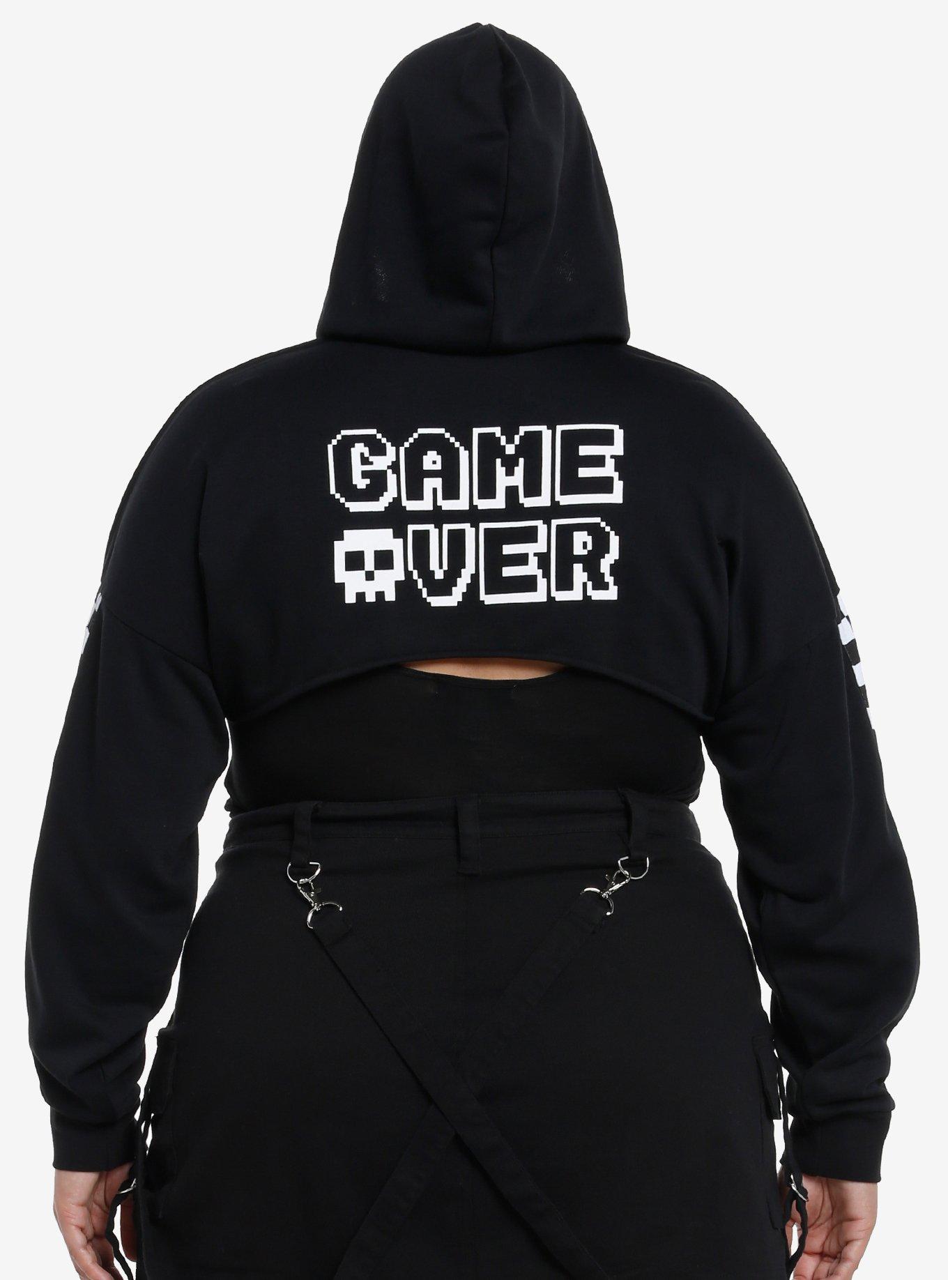 Social Collision Game Over Bolero Girls Crop Shrug Plus Size, , hi-res