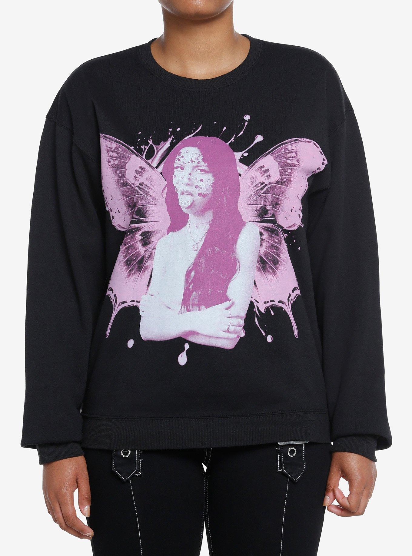 Olivia Rodrigo Distressed Sour Butterfly Hoodie