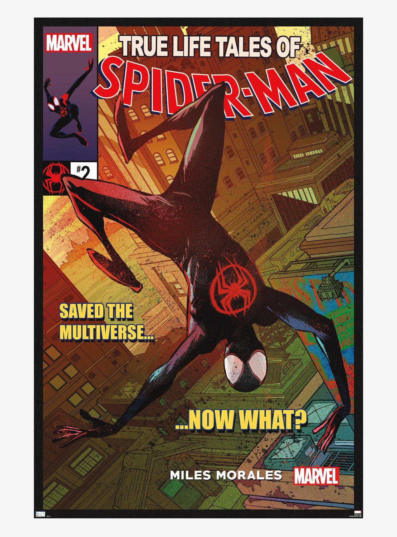 Marvel Spider-Man Miles Morales Comic Poster, , hi-res