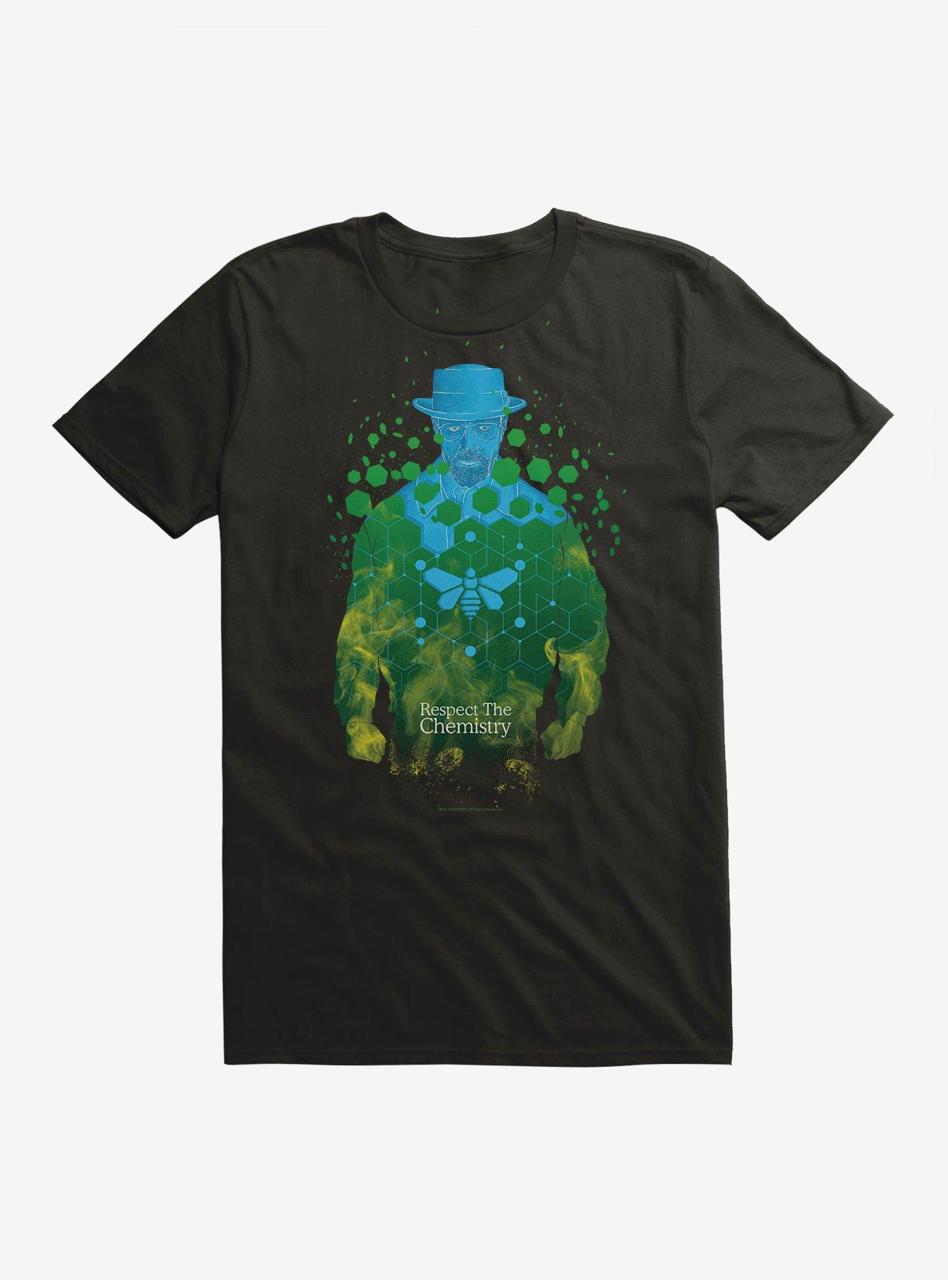 Breaking Bad Respect The Chemistry T-Shirt, BLACK, hi-res
