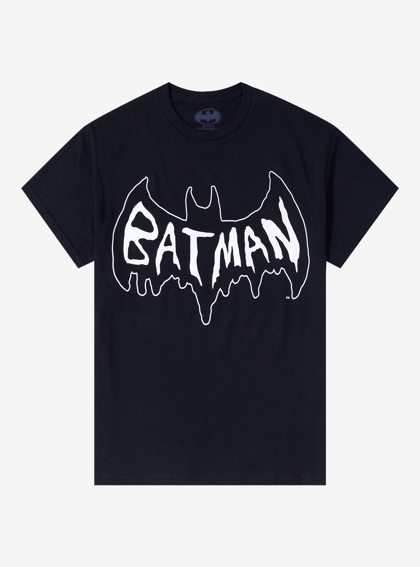 DC Comics Batman Adam West Logo T-Shirt, BLACK, hi-res