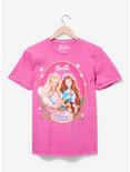 Barbie as The Princess and the Pauper Anneliese and Erika Portrait Women's T-Shirt - BoxLunch Exclusive, PINK, hi-res