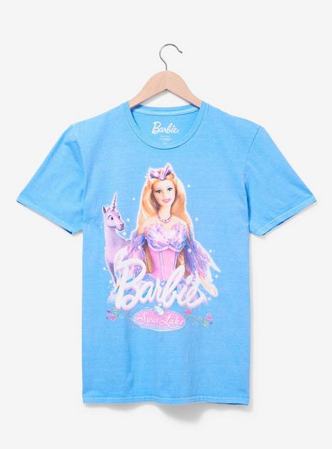 Barbie Panel Logo T-Shirt - Officially Licensed Lightweight Graphic Tee
