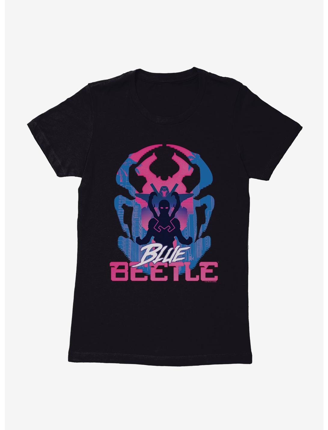 Blue Beetle Palmera City Pink Logo Womens T-Shirt, , hi-res