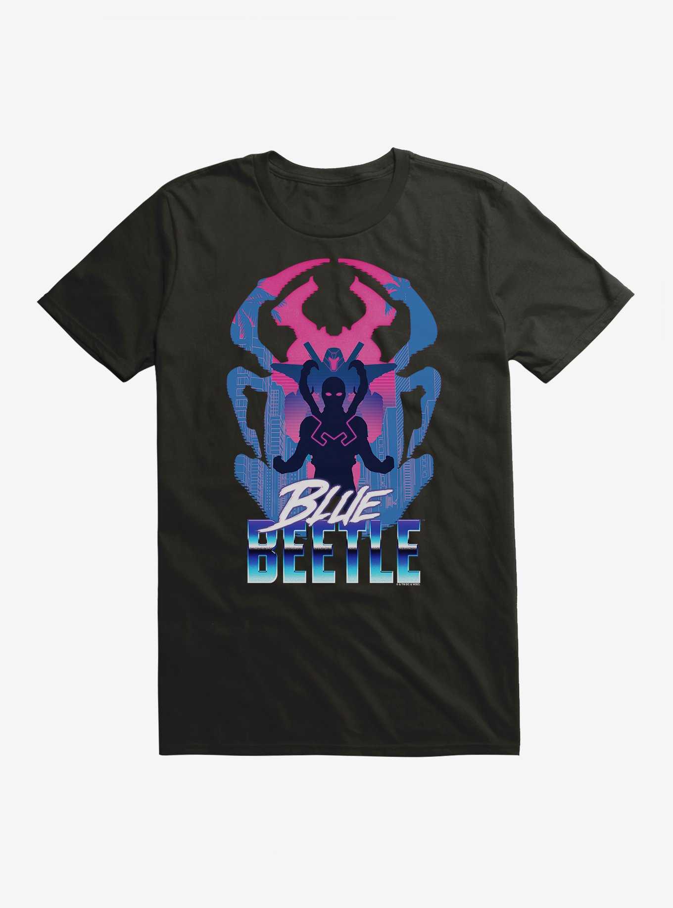 Blue Beetle Palmera City Blue Logo T-Shirt, , hi-res