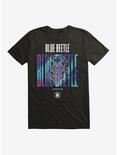 Blue Beetle Scarab Outline T-Shirt, , hi-res