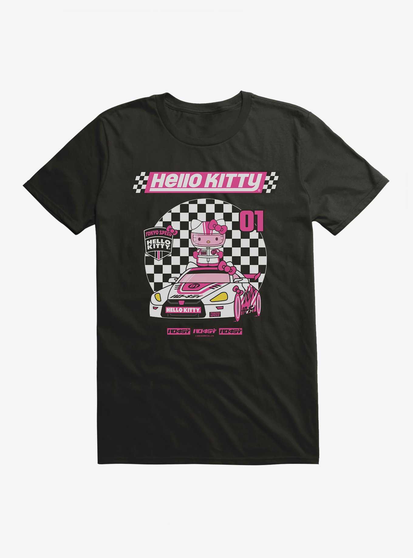 Hello Kitty And Friends Hello Kitty Race Car Tokyo Speed T-Shirt, , hi-res