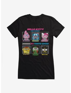 Hello Kitty And Friends Tokyo Speed Lineup Girls T-Shirt, , hi-res