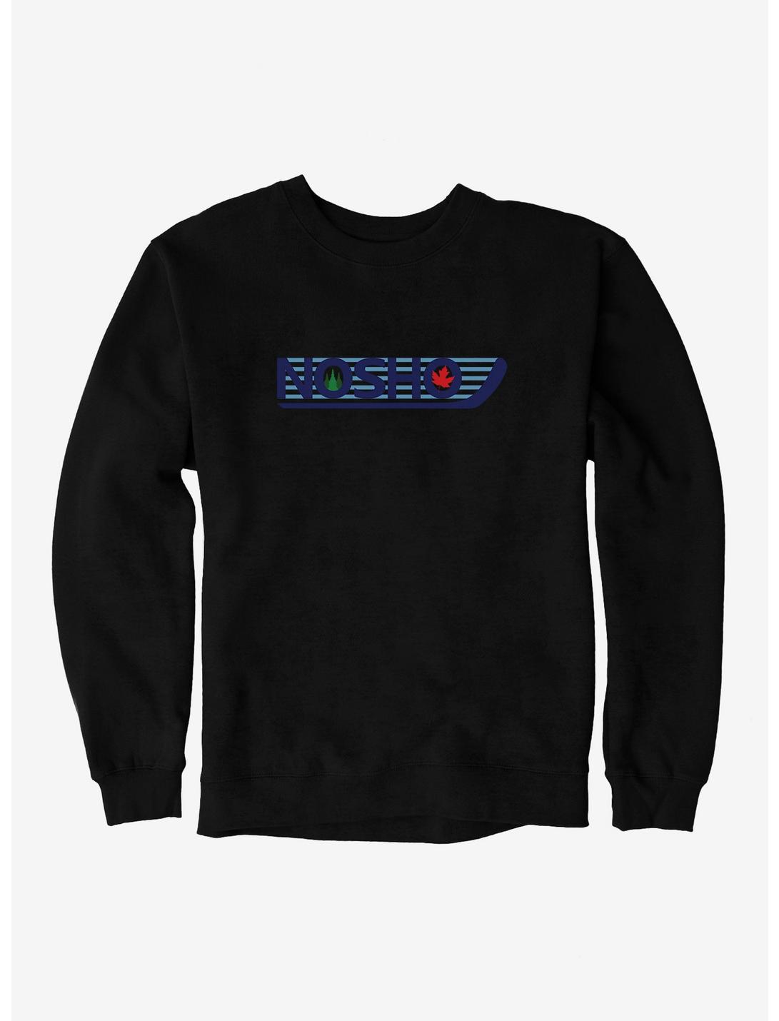 Shoresy NOSHO Hockey Logo Sweatshirt, BLACK, hi-res