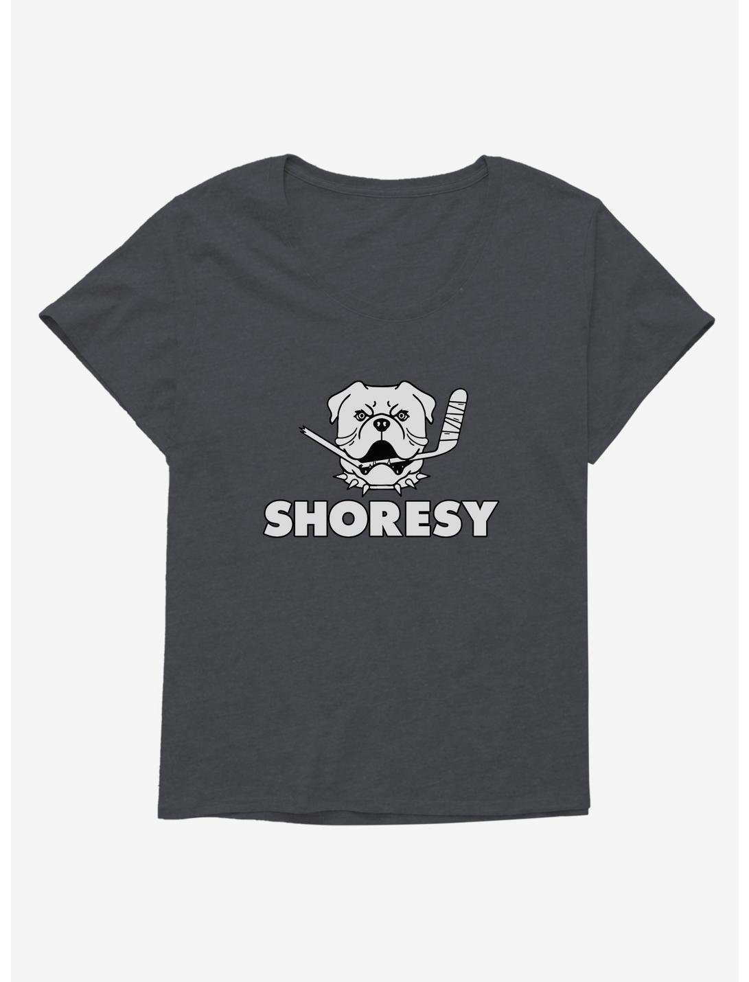 Shoresy Bulldog Logo Girls T-Shirt Plus Size, CHARCOAL HEATHER, hi-res